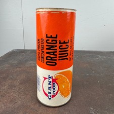 Vtg c.1970s GIANT FOOD Frozen Orange Juice Concentrate Food Packaging - Prop picture