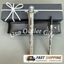 (MB) Monaco Princess Grace Kelly Special Edition w/ Leather Pen Case Rare picture