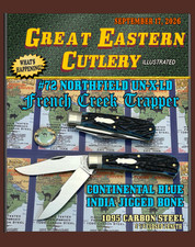 GEC, Northfield UN-X-LD, 728226 French Creek Trapper knife. Continental Blue picture