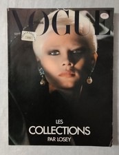VOGUE PARIS MAGAZINE LES COLLECTIONS PAR LOSEY COVER SEPTEMBER 1977 NUMBER 579 picture