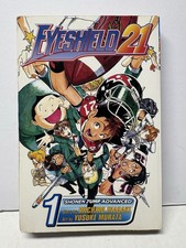 Eyeshield 21 Volume 1 by Riichiro Inagaki (2005) rare oop AC Manga graphic novel picture