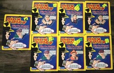 Vintage NOS 1990 Dick Tracy Playmates Clip-On Magnets Set Of 7 Sealed picture