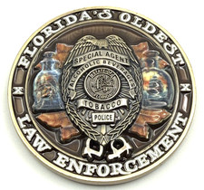 G26 Florida Alcoholic Beverages Tobacco Tampa Office Police Challenge Coin picture