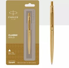 PARKER CLASSIC GOLD BALL PEN WITH GOLD TRIM picture
