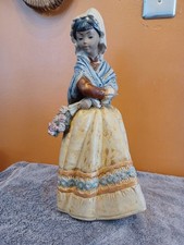 Lladro 3505 Fiesta, Country Girl Retired No Box Mint Condition Gres L@@K picture