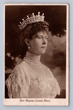 Antique England Postcard Queen Mary Portrait Royalty 1900s picture
