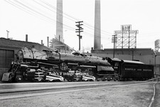 Norfolk and Western Photo Steam Locomotive 1238 Roanoke N&W Railroad Train 13x19 picture