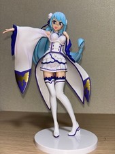 Konosuba Re Zero Aqua Emilia Figure Cosplay Ver LPM SEGA Anime Japan Rare picture
