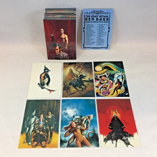 KEN BARR: THE BEAST WITHIN (Comic Images 1994) Complete FANTASY ART Card Set picture