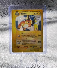 WOTC Pokemon Raichu 25/165 Cosmo Holo Rare Expedition Base Set 2002 picture