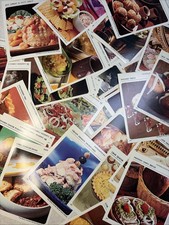 random lot of 10 of 1971 Betty Crocker recipe cards vintage paper ephemera picture