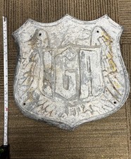 IGA Grocery Stores Metal Sign Tin picture
