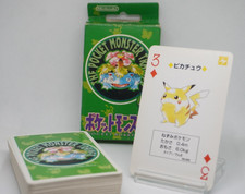 1996 Pokémon Green Venusaur Playing Cards Complete 54-Card Deck Japan picture