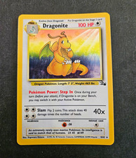 Pokémon Dragonite 4/62 Holo English 1999 Card MP picture