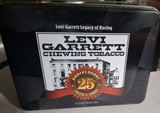 Levi Garrett “Legacy Of Racing” 25th Anniversary Chewing Tobacco Tin (1976-2001) picture