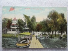 Antique The Millen, Wolfe Lake, Michigan Postcard picture