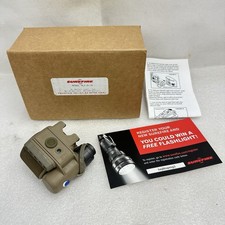 Surefire Model HL1-A-TN Helmet Mounted Light Blue/White IR IFF Beacon NOS USMC picture