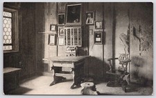 Postcard Martin Luther's Room as it appeared in 1931, Wartburg Germany picture