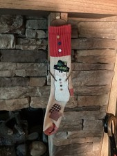 Vintage Handmade Sock Christmas Stocking 19