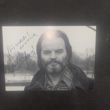 Postcard actor Jean Claude Drouot Signature Autograph picture