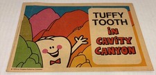 Vintage 1970 Colgate Tuffy Tooth Comic Book Cavity Canyon Palmolive Fighter Club picture