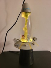 Super Rare Rick and Morty Space Ship Lava Lamp WORKS  picture