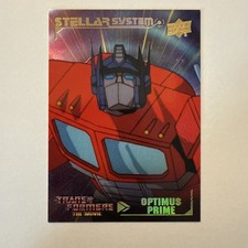 Optimus Prime SS-1 Stellar System Transformers 40th Upper Deck Supernova /99 picture