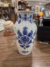 VTG Royal Delft Porcelain Vase  picture