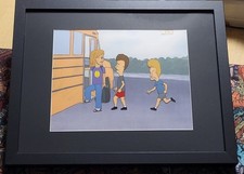 Mtv's Beavis And Butt-head Animation Cel Art Framed picture