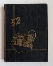 Vtg 1952 New York University Yearbook, Herbert Wachtell, Larry Silverstein - WTC picture