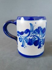 Vintage W.E.Stoneware Salt Glazed Beer Stein West Germany picture