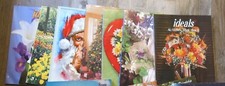 IDEALS MAGAZINE Lot 9 CHIRSTMAS EASTER VALENTINES MORE Vintage picture