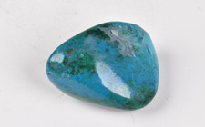 AAA Chrysocolla with Malachite Polished Stone from Peru  4.1 cm  # 21877 picture