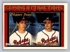 MLB Chipper Jones Ryan Klesko 1994 Topps 777 Atlanta Braves picture