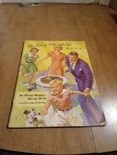 Vintage 1934 The Sunny Side of Life Book Kellogg's All Bran Advertising Cookbook picture