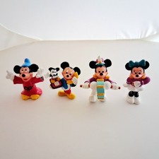 Disney Vintage Mickey And Minnie Mouse PVC Figures picture