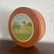 Allegro Services Inc Farm Scene Cookie Tin picture