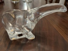 Kosta Sweden Brontosaurus Dinosaur Art Glass Museum Natural History Hoff 10,000 picture