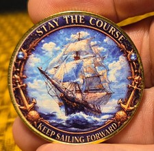SPIRITUAL/NAUTICAL CHALLENGE COIN