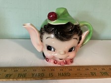 Pixie Elf ESD Japan tea pot green 6.5