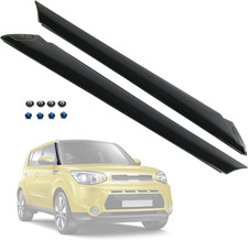 A-Pillar Front Molding Windshield Outer Trim Set (Left & Right) Replacement for picture