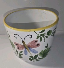 Vintage Handpainted Stoneware 4.5
