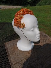 Vintage 1950's 1960's Women's Floral Headband picture
