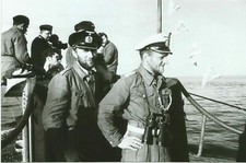 WW II  German   Photo   **  U-Boat Captain At Sea*  picture