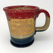 America 250 Commemorative Stoneware Mug Sunset Hill Eastern National USA 2026 picture