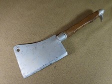 Vintage E.C. Simmons KEEN KUTTER Large Meat Cleaver Chopping Knife 8