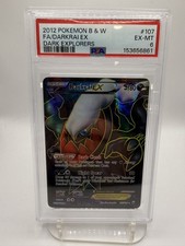 Darkrai EX (107 Full Art) 107/108 Dark Explorers Holo PSA 6 picture