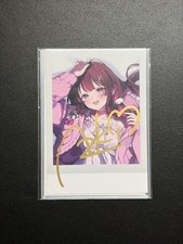 Hololive AZKi Birthday Celebration 2025 Autographed Polaroid-Style Bromide Card picture