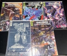 TRANSFORMERS GHOSTBUSTERS 1-5 COMPLETE SET IDW 2019 VF/NM Set Nice Set picture