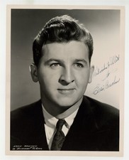 Eddie Bracken 1943 Signed 8x10 Photo Actor Comedian Singer Paramount Portrait  picture